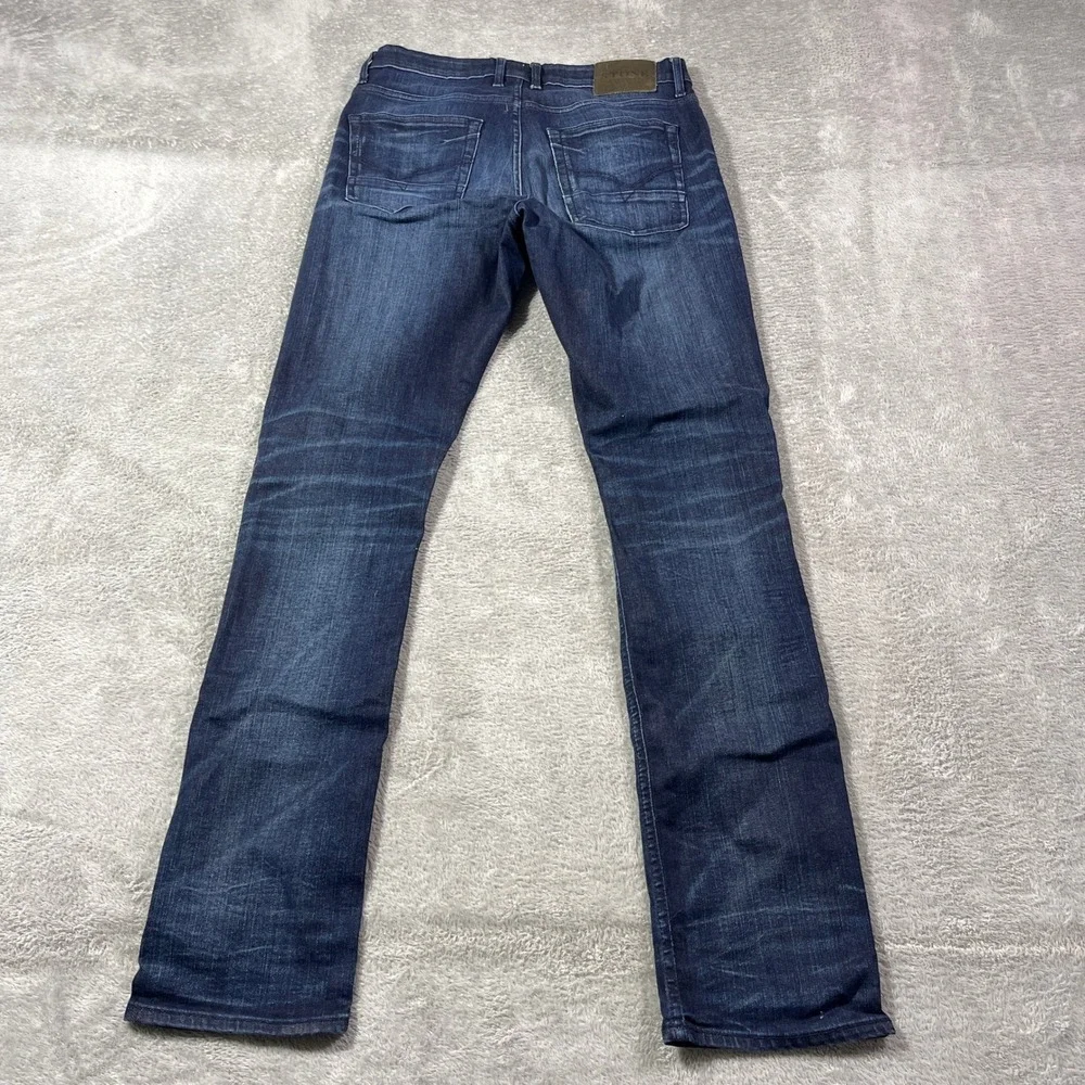 STONE Refinery The Otis Men's Slim Straight Dark Wash‎ Jeans 31x34 Pants